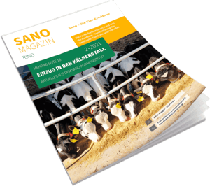 3D_Cover_Sano_magazin_02_2021_Landwirtschaft_Einzug_Kälberstall